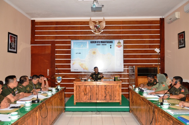 Korem Salatiga Akan Merotasi Perwiranya