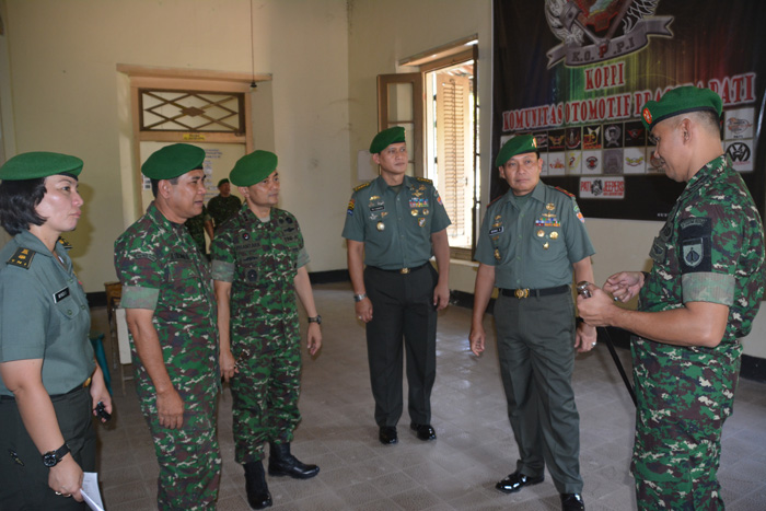 Tim Dari Pusterad Kunjungi Kodim 0718/Pati 