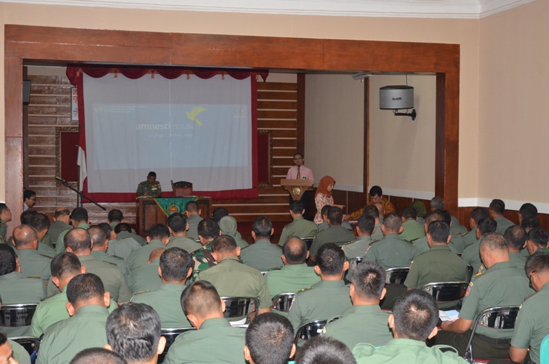 Korem 073/Mkt Sosialisasikan Tax Amnesty