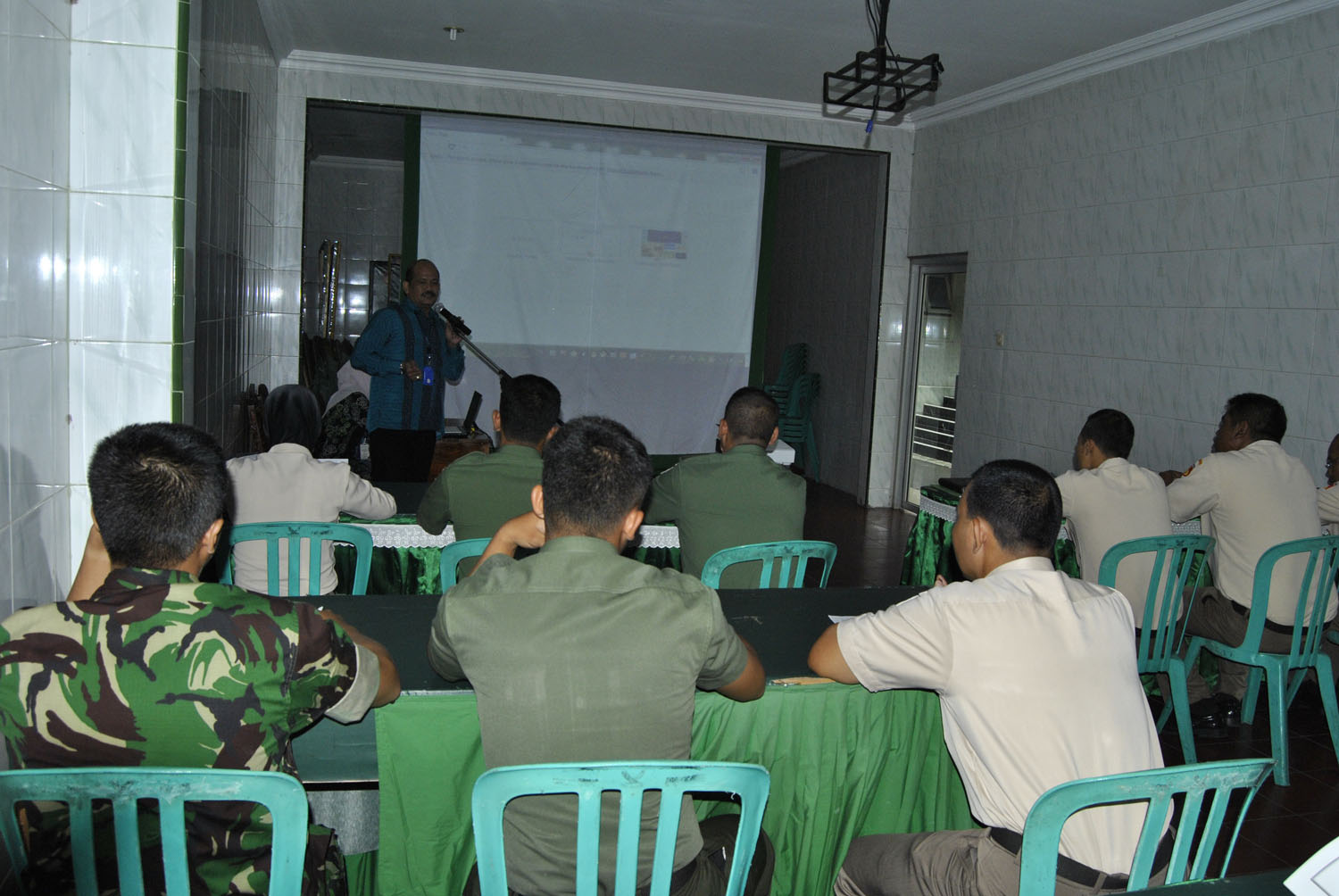 Korem 073/Makutarama Adakan Pengisian SPT Melalui E-Filling