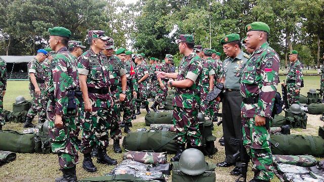 Kasdam IV/Diponegoro Cek Kesiapan Tugas Yonif 410/Alugoro