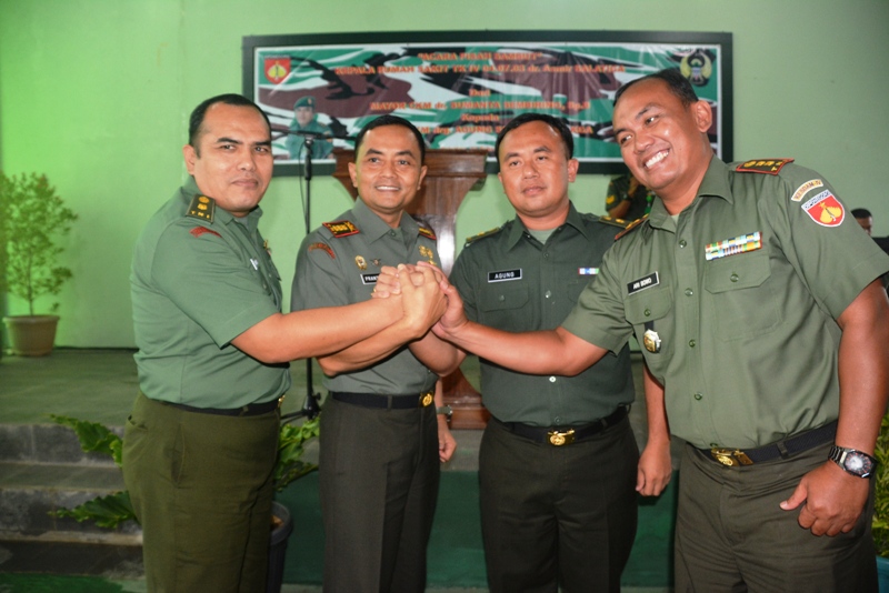 Danrem Hadiri Lepas Sambut Karumkit Dr Asmir