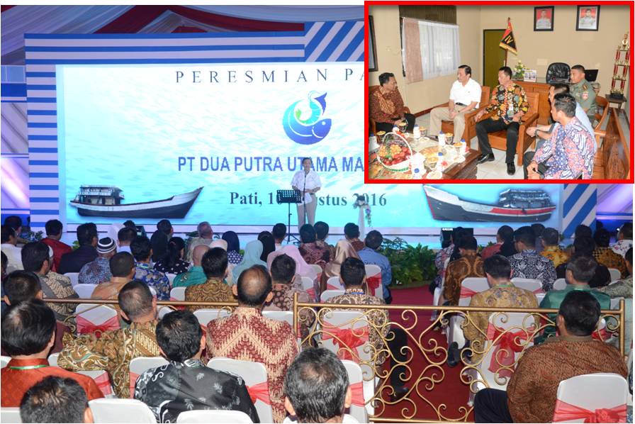 Menko Maritime Kunjungi Pati
