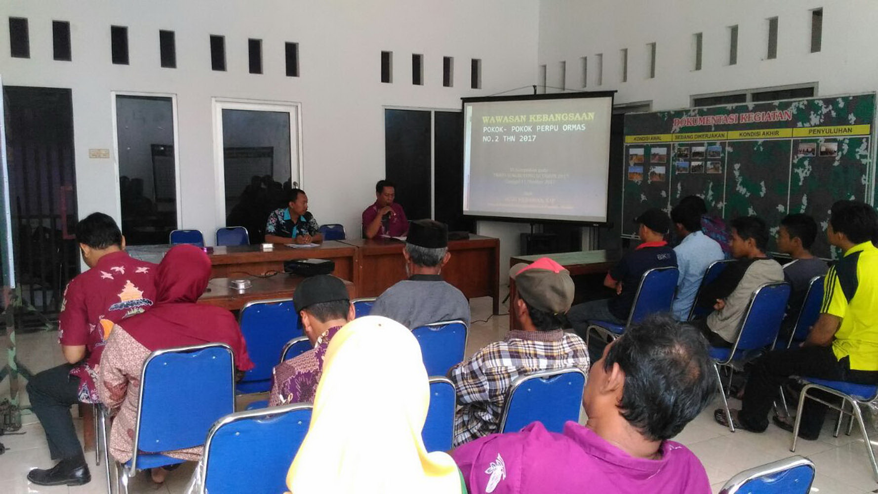 Kesbangpol Demak Beri Sosialisasi Di TMMD Sengkuyung III Mlatiharjo