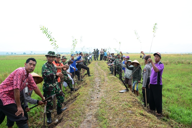 Penghijauan, Bukti Nyata Korem 073/Mkt Lestarikan Lingkungan