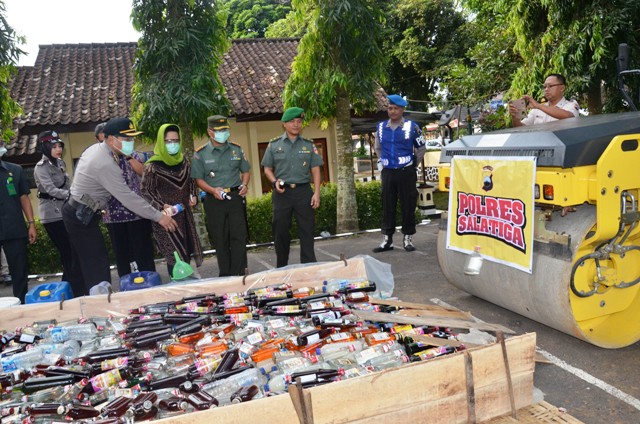 Bersihkan Kota Salatiga Dari Miras