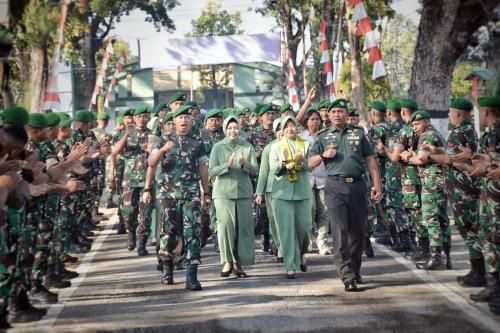 Danrem 073/Mkt : “Asah fisik, mental, tehnik dan taktik agar kalian siap untuk tugas operasi”