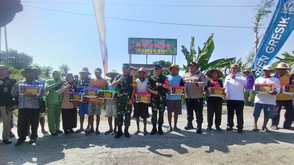Ketua Tim Wasev, Ir Pusterad Brigjend TNI Dany Budiyanto, S.E., M.Han Puji Kinerja Satgas TMMD Kodim Rembang