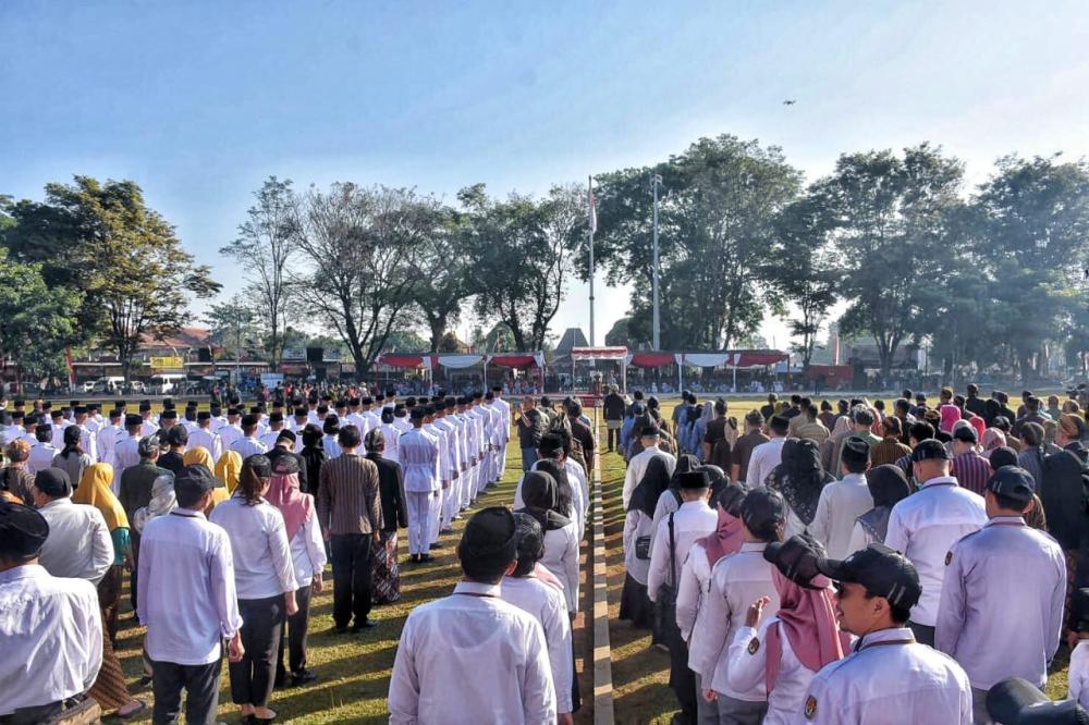 Upacara Peringatan Hari Jadi ke - 79 Provinsi Jawa Tengah tahun 2024