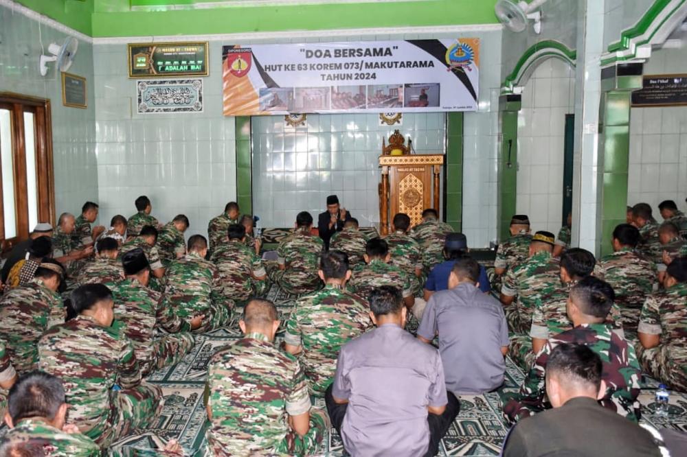 Gelar Doa Bersama Dalam Rangka HUT ke - 63