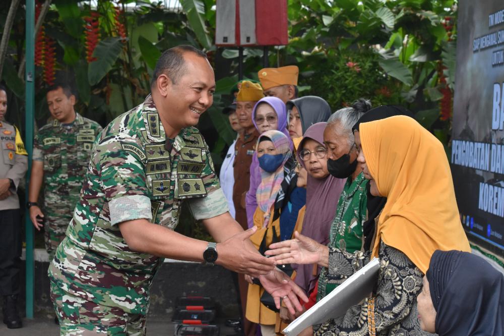 Baksos dan Bakti Kesehatan Dalam Rangka HUT TNI ke-79 dan HUT Kodam IV/Diponegoro