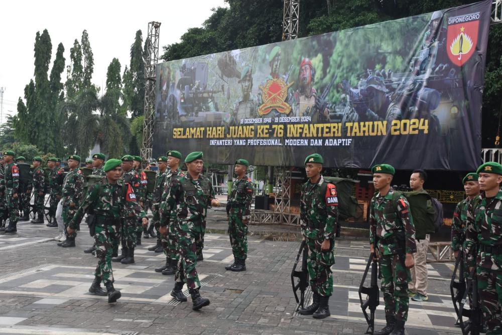 Upacara Pemberangkatan Tonting Yudha Wastu Pramuka Jaya tahun 2024