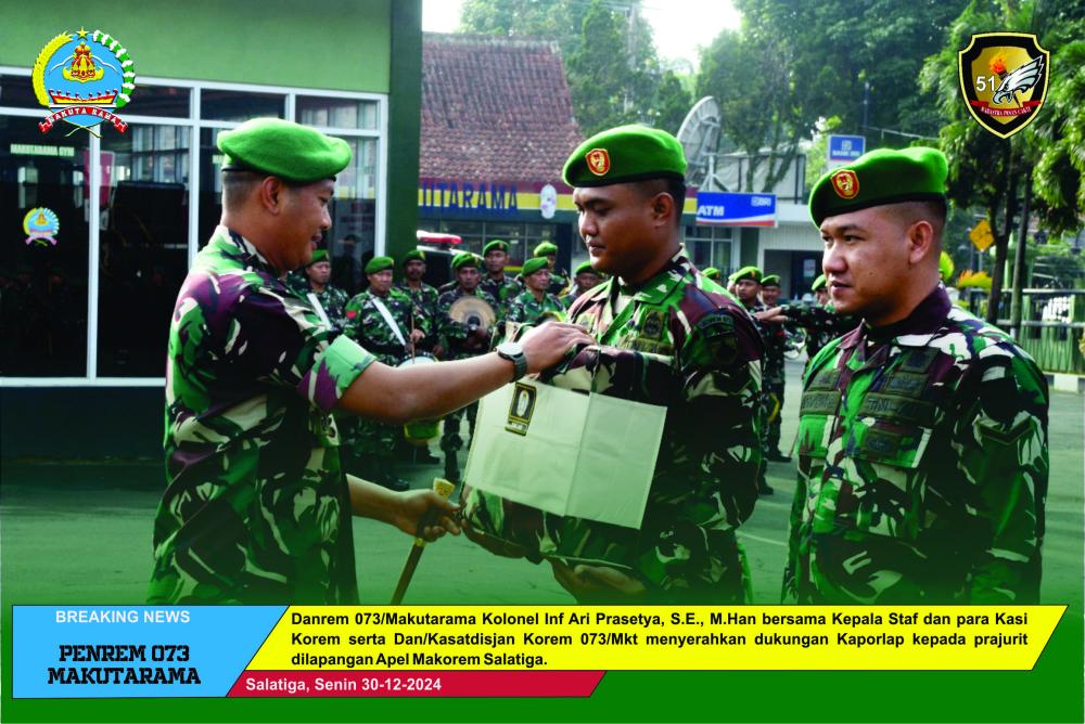 “Terimakasih Bapak Kasad”!