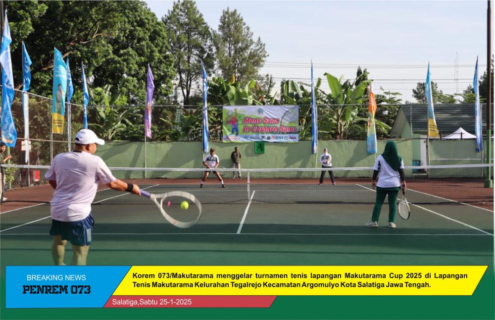 Turnamen Tenis Lapangan Makutarama CUP Tahun 2025