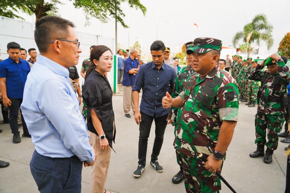 Danrem 073/Makutarama Kunjungi Kawasan Industri Kendal, TNI Perkuat Rasa Aman bagi Investor