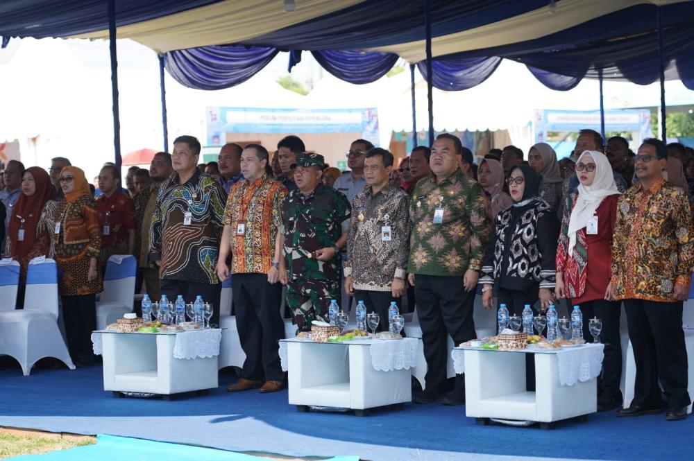 Pembukaan UMKM Produk Inovasi Jawa Tengah yang digelar di Kabupaten Blora