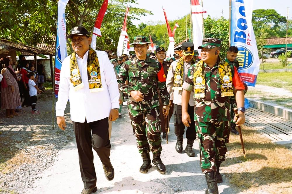 Danrem 073/Makutarama Hadiri Pembukaan TMMD Reguler ke-126 di Grobogan