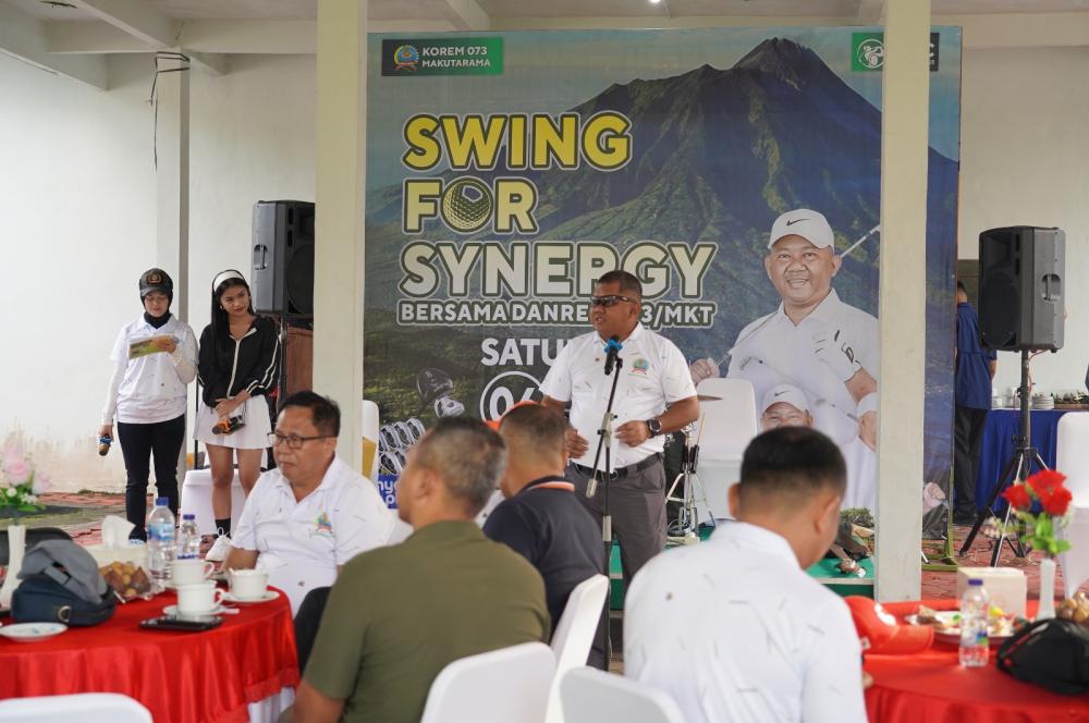 “Swing For Synergy” Danrem Makutarama Gelar Fun Golf