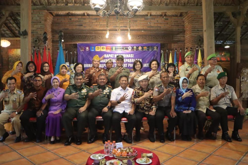 Danrem 073/Makutarama Hadiri Rakor Pejuang Seaspirasi Jateng, Perkuat Soliditas Purnawirawan untuk Indonesia Emas