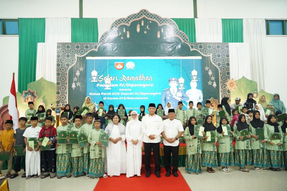 Danrem 073/Makutarama Sambut Safari Ramadhan Pangdam IV/Diponegoro
