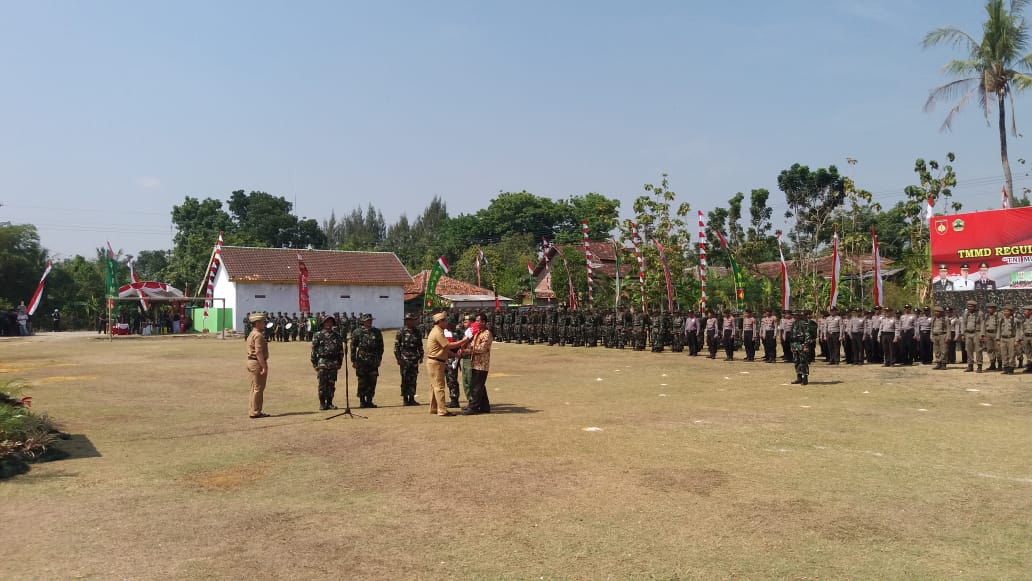 TMMD Reg – 103 Kodim 0720/Rembang Korem 073/Makutarama Resmi Dibuka Dan Siap Dilaksanakan