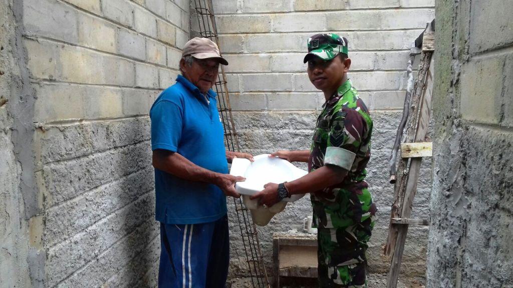 Jambanisasi Koramil 10/Karimunjawa Jepara untuk Warga Kurang Mampu