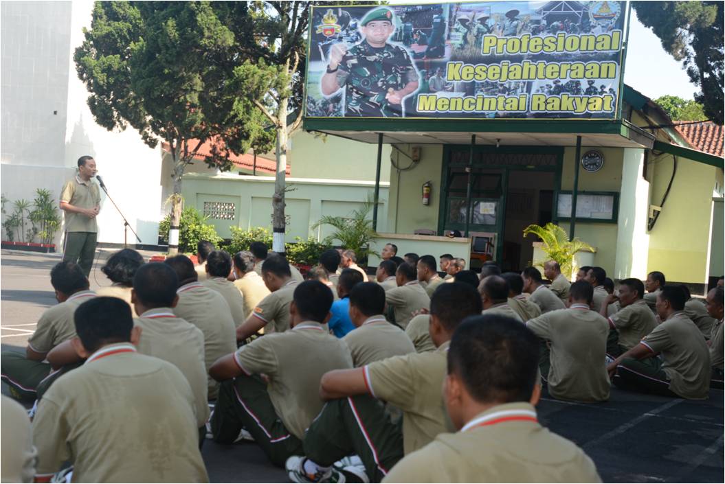 Danrem Berikan Penekanan   