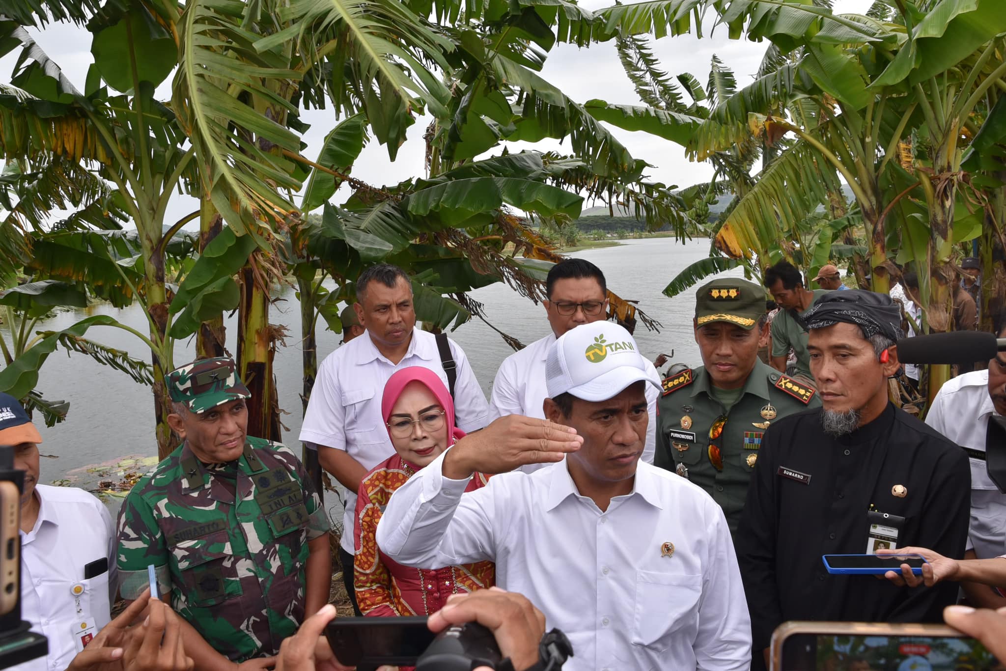 Menteri Pertanian Kunjungan Kerja di Grobogan, Tingkatan Produksi Padi Melalui Program Pompanisasi