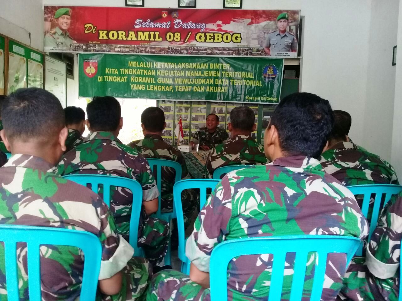 Koramil 08/Gebog Gelar TATALAKSANA BINTER Tahun 2017