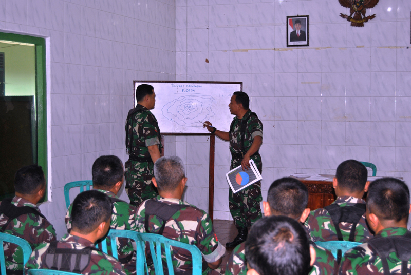 Korem Salatiga laksanakan Latihan Perorangan (Lator) Lanjutan