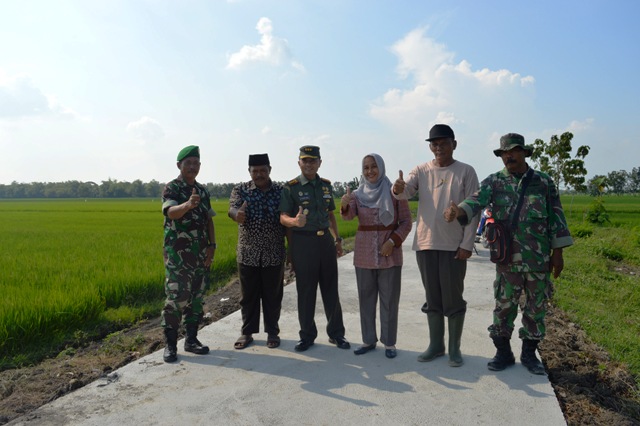 Sasaran Fisik TMMD Demak Hampir 100% Jadi