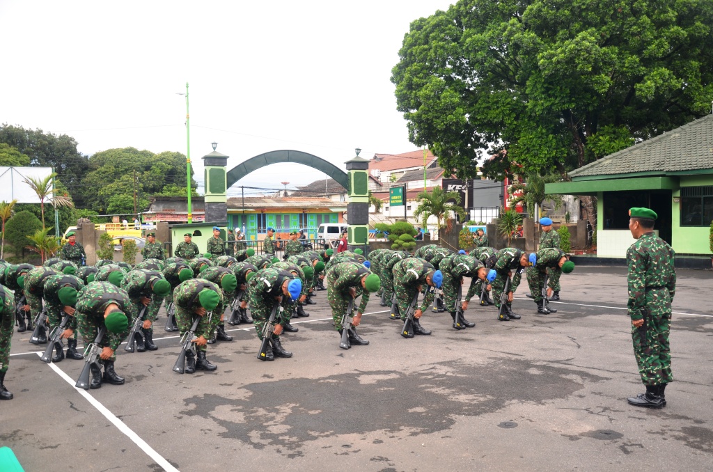 Korem Salatiga Tingkatkan Disiplin Lewat Latihan PBB