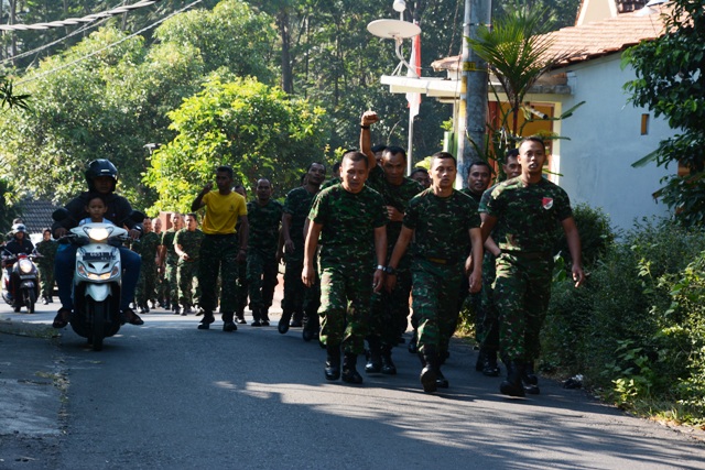 Olah raga fisik suatu kebutuhan seorang prajurit