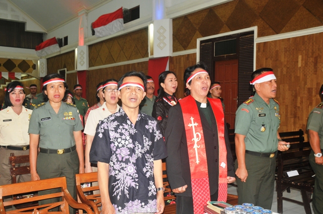 Danrem Makutarama, Dengan Doa bersama,Indonesia semakin jaya