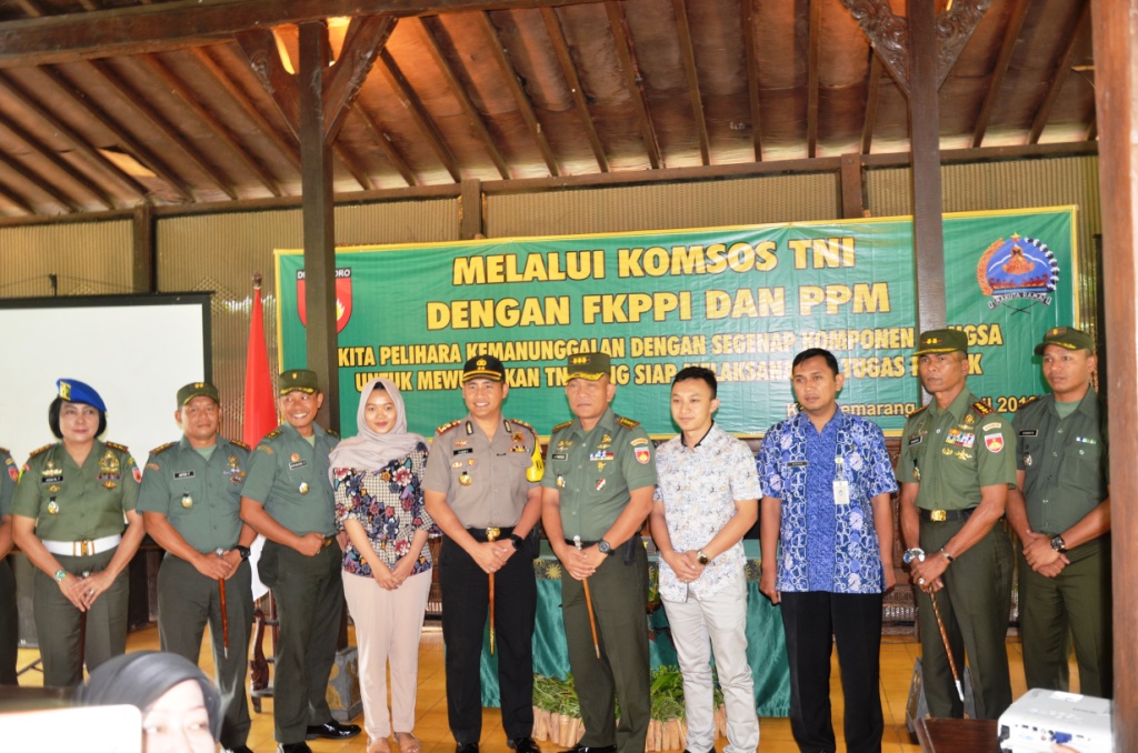 Korem 073/Makutarama Asah Ketarampilan Bagi Anggota FKPPI dan PPM di Tuntang