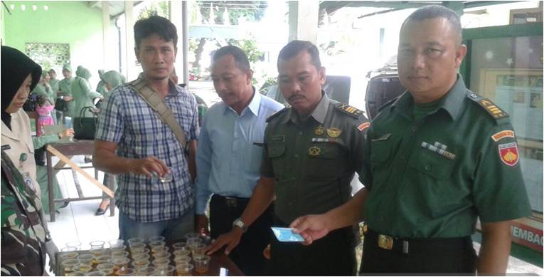 Cegah Penyalahgunaan Narkoba Prajurit Tes Urine