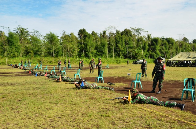 Korem 073/Mkt Laksanakan Menembak Tri Wulan IV Tahun 2016