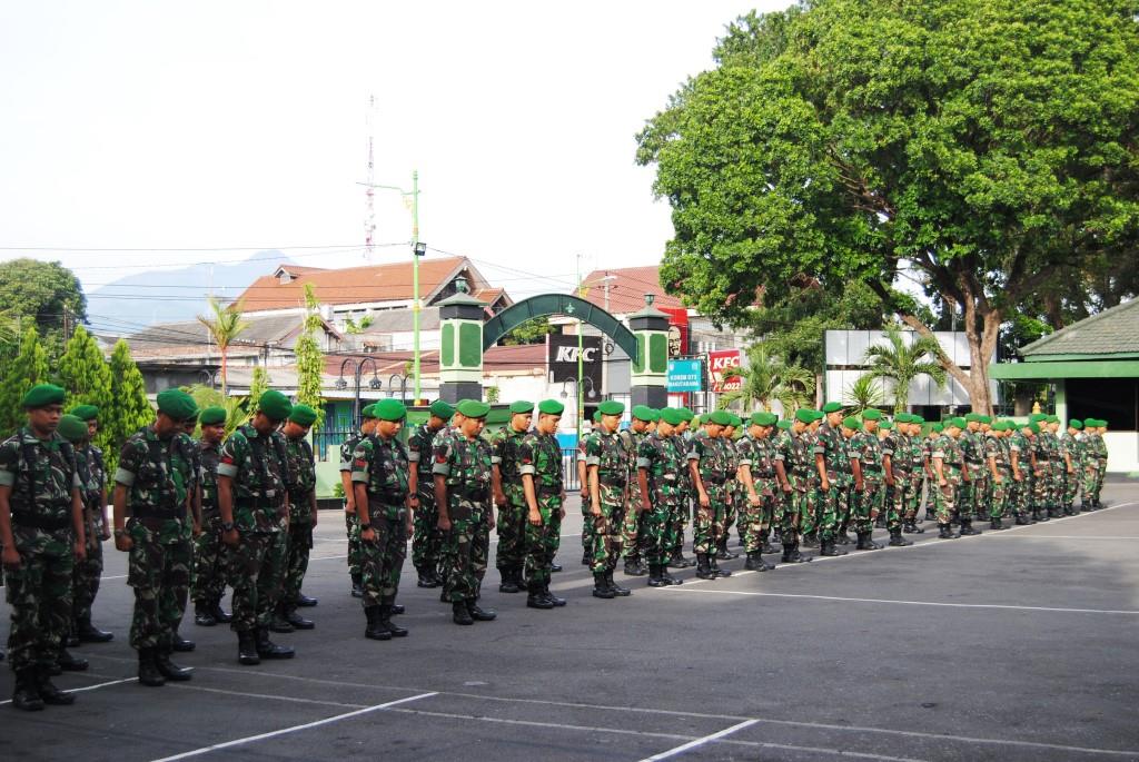 RI 2 Kunjungaan Kerja di Yogyakarta, Korem 073/Makutarama Laksanakan Pam Imbangan