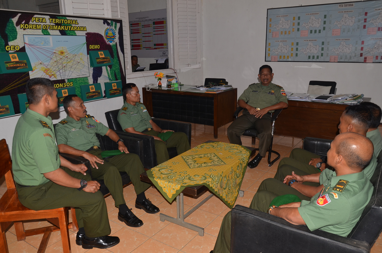 Orientasi Pama Baru Korem 073/Makutarama