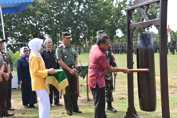 Danrem Hadiri Pembukaan TMMD Reg ke-104 Kabupaten Blora