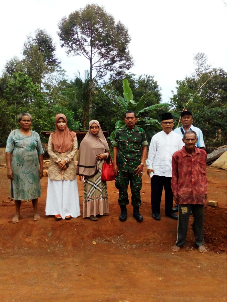 Koramil Bangsri Berencana Membangun Kembali Rumah Korban Bencana Angin Puting Beliung