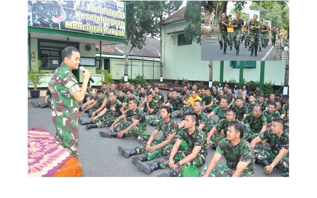 Pengarahan Komandan Korem