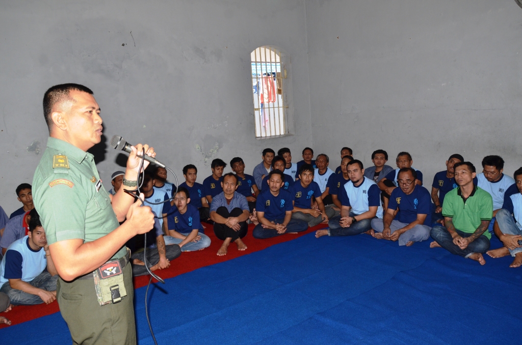 Pengarahan dan Pembinaan Kepada Warga Rutan Kelas II B Salatiga