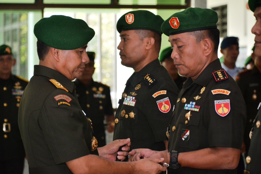 Kolonel Inf Joni Pardede S.Sos, M.M Jadi Danrem Salatiga