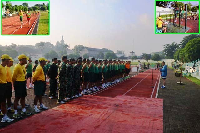 Perkuat Fisik Prajurit