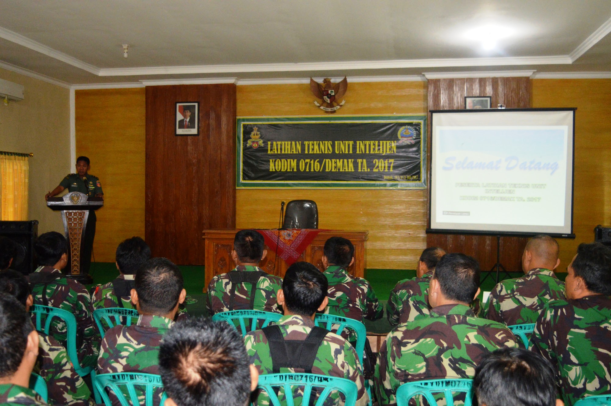 Kodim Demak Pertajam Informasi Lewat Latnis Intel