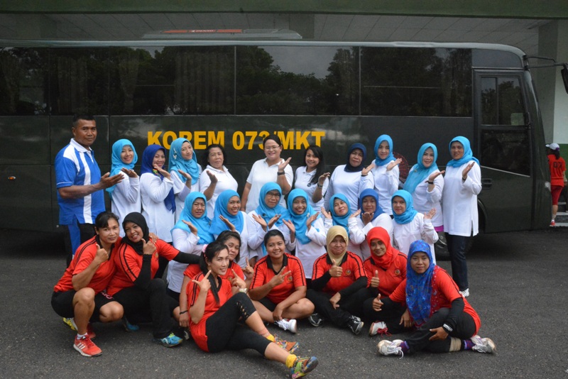 Tim Volley Korem Makutarama Beraksi Di Kodam Diponegoro