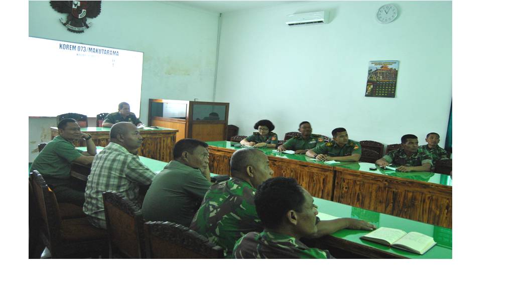 Korem Sambut HUT Infanteri