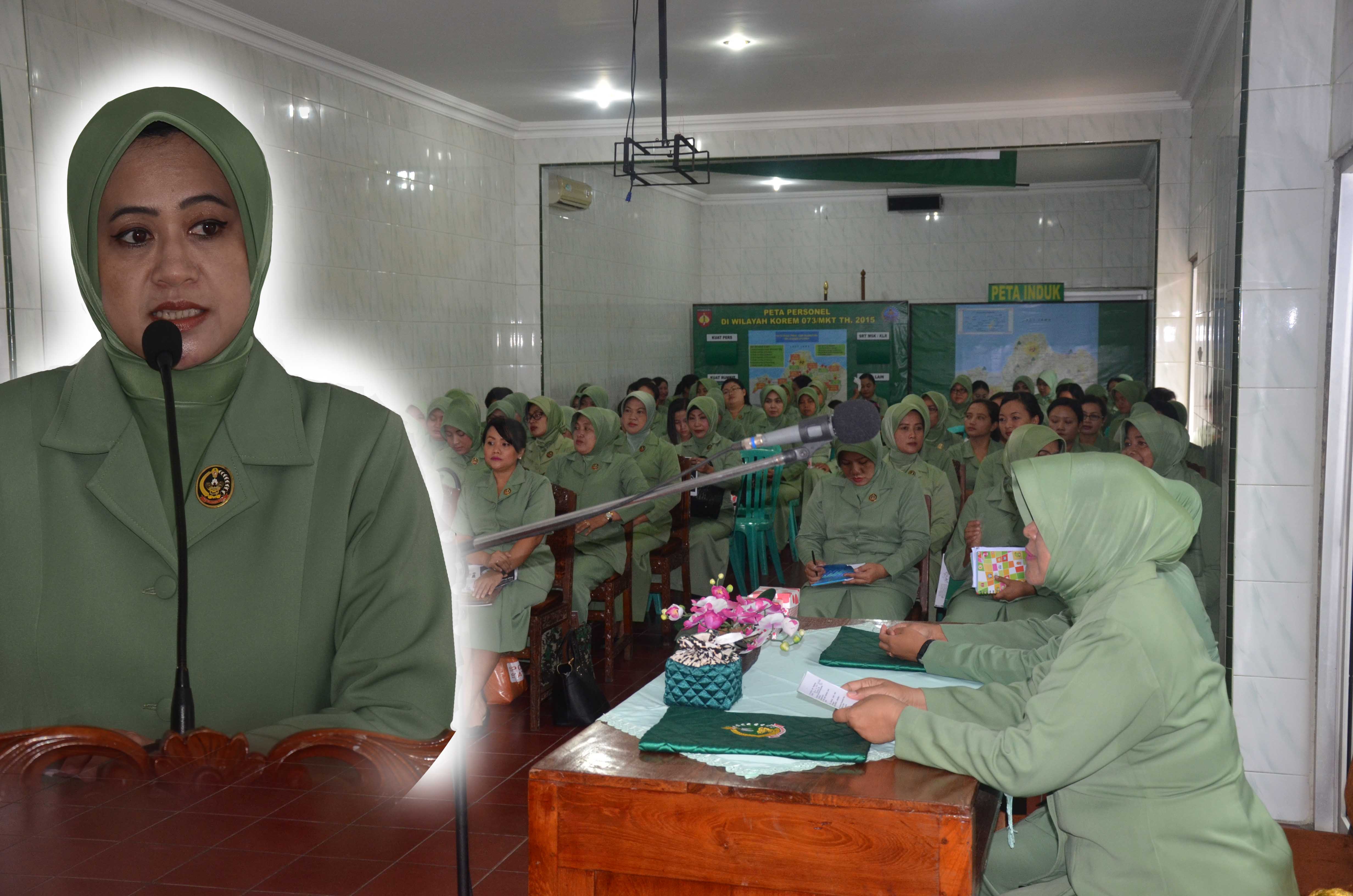 Jalin Silaturahmi Dengan Temu Persit