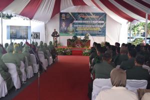 Danrem 073/Makutarama Ingatkan Anggota Jaga Keharmonisan Keluarga dan Jauhi Pelanggaran